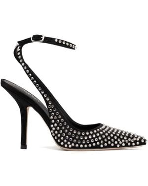 Guess Rhinestone-Embellished Court Shoes - Black
