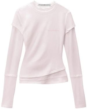Alexander Wang Layered Top - Pink