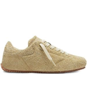 Axel Arigato Tact Runner Suede Trainers - Natural