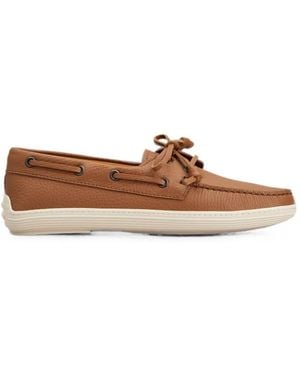 Tod's Boat Shoes - Brown