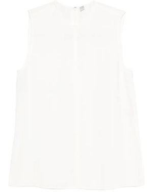 TOTEME Sleeveless Top - White
