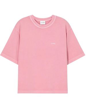 Closed T-Shirt Con Logo - Rosa