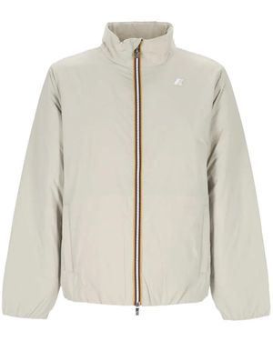 K-Way Zip-Fastening Jacket - White
