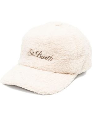 MC2 Saint Barth Logo-Embroidered Baseball Hat - Natural