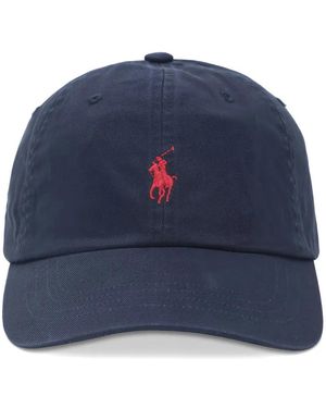 Polo Ralph Lauren Logo-detail Baseball Cap - Blue