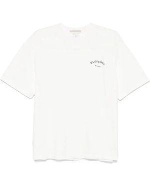 Eleventy ロゴ Tシャツ - ホワイト
