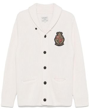 Mc2 Saint Barth Burford English Cardigan - White