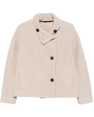 Harris Wharf London Long-sleeve Buttoned Jacket - ナチュラル