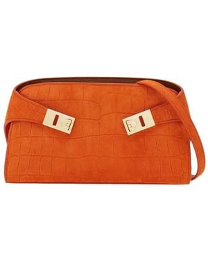 Ferragamo Bandolera Hug Mini - Naranja