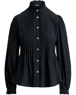 Polo Ralph Lauren Check-Pattern Shirt - Black