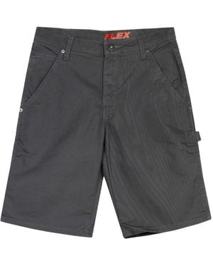 Dickies Logo-Patch Carpenter Shorts - Grey