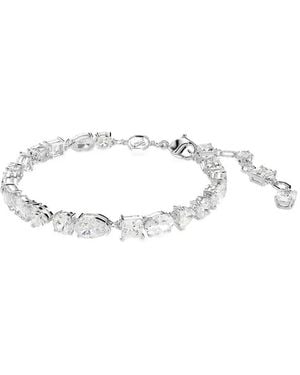 Swarovski Mesmera Pear-Cut Cubic-Zirconia Bracelet - White