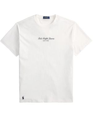 Polo Ralph Lauren T-Shirt Mit Logo-Print - Weiß