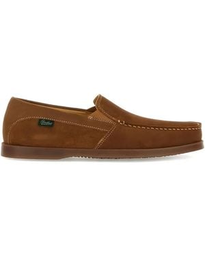 Paraboot Suede Loafers - Brown