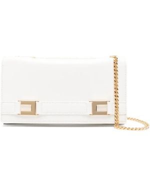 Elisabetta Franchi Logo-Detail Wallet - White