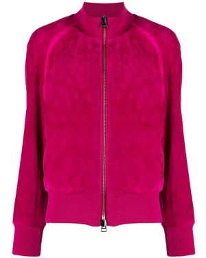 Tom Ford Velvet Track Jacket - Pink