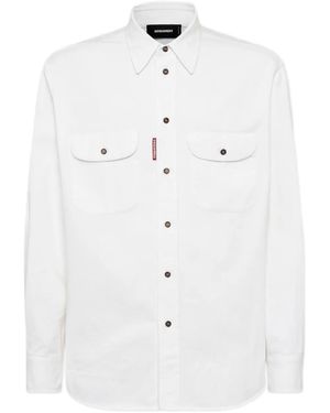 DSquared² Canadian シャツ - ホワイト