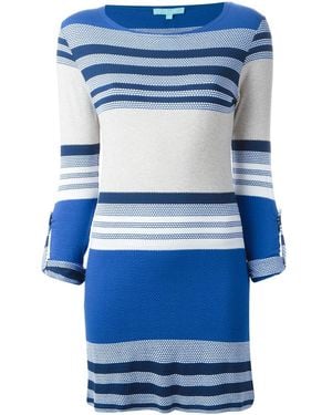Melissa Odabash Maddie Striped Dress - Blue