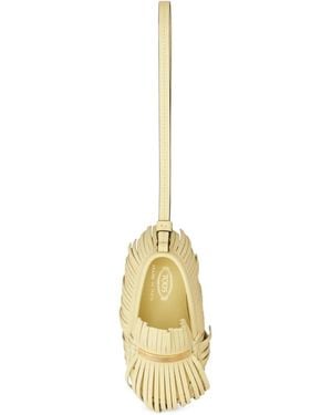 Tod's Fringed Charm - Metallic