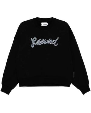 Izzue Reserved Sweatshirt - Schwarz