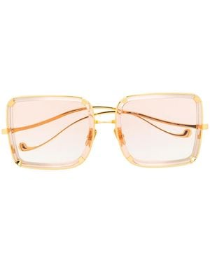 Anna Karin Karlsson Moon Square-Frame Sunglasses - Natural