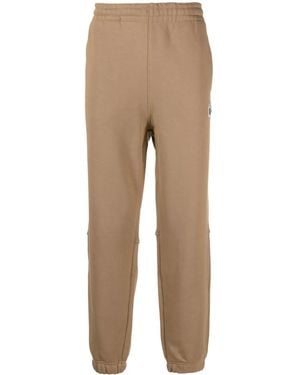 Lacoste Logo-Patch Cotton Track Trousers - Natural