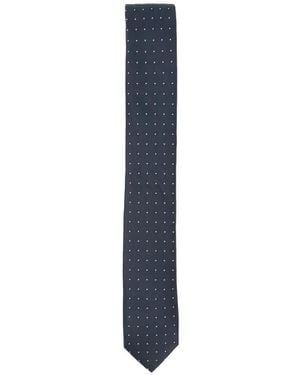 BOSS Polka-Dot Tie - Blue