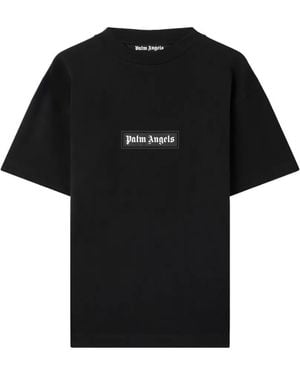 Palm Angels Box Logo T-Shirt - Black