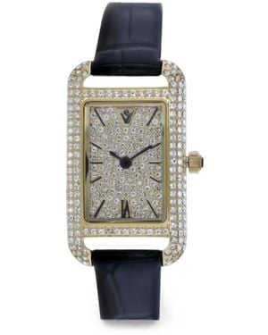 Christian Van Sant Opaline Rectangular-Face 26Mm Watch - White
