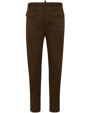 DSquared² テーパードパンツ - ブラウン