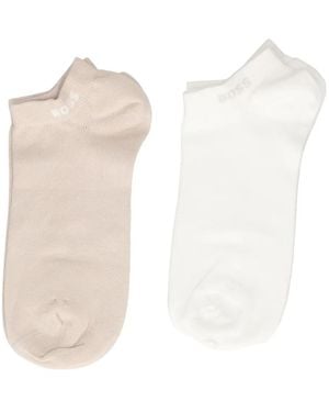 BOSS Cotton Blend Socks (Pack Of Two) - White