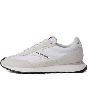 KARL LAGERFELD Kairo Panelled Trainers - White