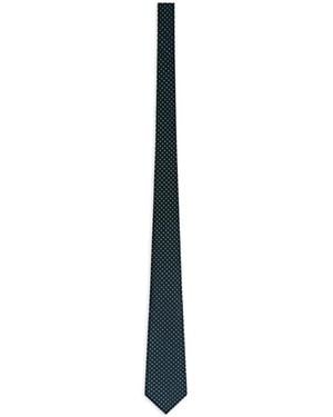 Fursac Silk Tie - White