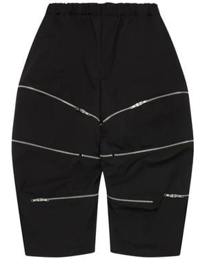 COMME DES GARÇON BLACK Zip-Detail Pants - Black