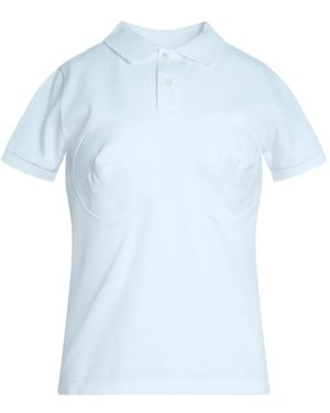 VAQUERA Poloshirt Mit Konischer Brust - Blau