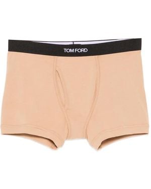 Tom Ford Boxer Con Banda Logo - Neutro