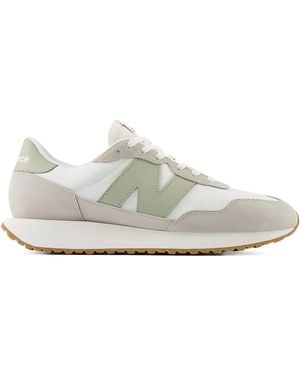 New Balance 237 "Moonstone" Sneakers - White