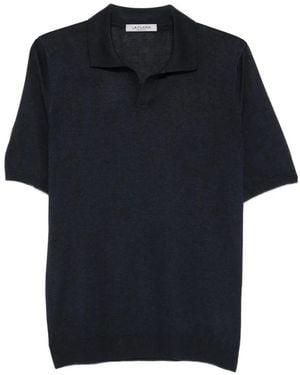 Fileria T-Shirt À Col V - Noir