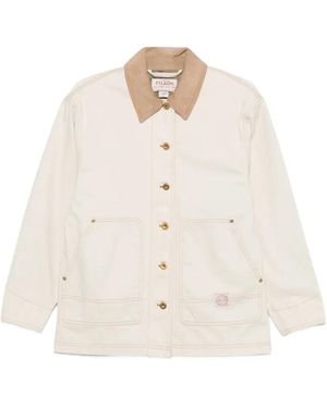 Filson Contrast-collar patch-pocket jacket - Blanco