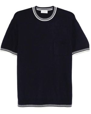 Paolo Pecora Chest-Pocket T-Shirt - Blue