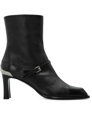 McQueen Bottines Niko À Boucle - Black