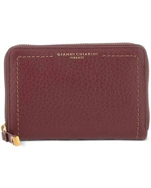 Gianni Chiarini Bubble Leather Wallet - Purple