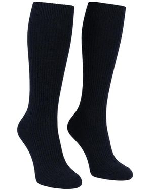 Valentino Garavani Ribbed Socks - Blue