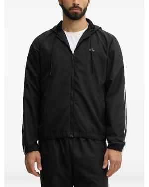 Lacoste Hooded Logo Tracksuits - Black