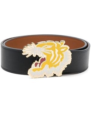 KENZO Cintura pelle - Nero