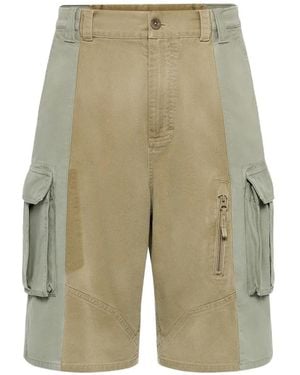 Maison Margiela Cotton Cargo Shorts - Green