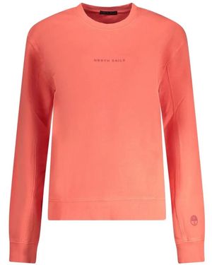 North Sails Logo-Print Crew-Neck Sweatshirt - Pink