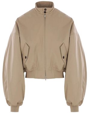 Balenciaga パデッド ジャケット - ナチュラル
