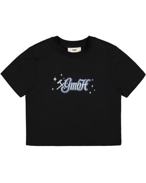 GmbH クロップド Tシャツ - ブラック
