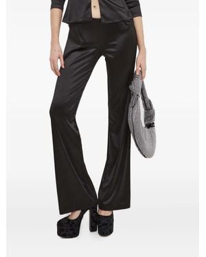 Stine Goya Plaque-Detail Trousers - Black